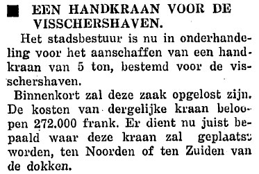 handkraan voor haven